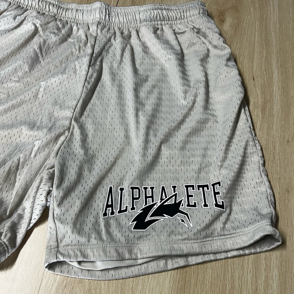 ALPHALETE MESH SHORT
Color - off white/cream - Picture 4 of 7
